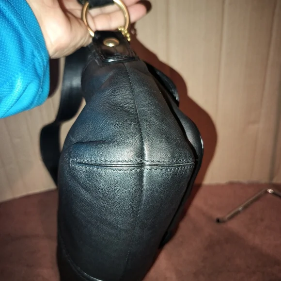 Coach 11842 Soho Black Buckle Flap Over Shoulder Bag. Excellent Cond. - Picture 11 of 16